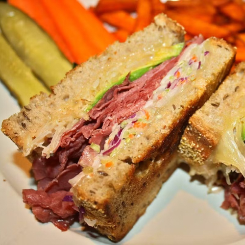Photo of sandwich from Mary & Robb's Westwood Cafe